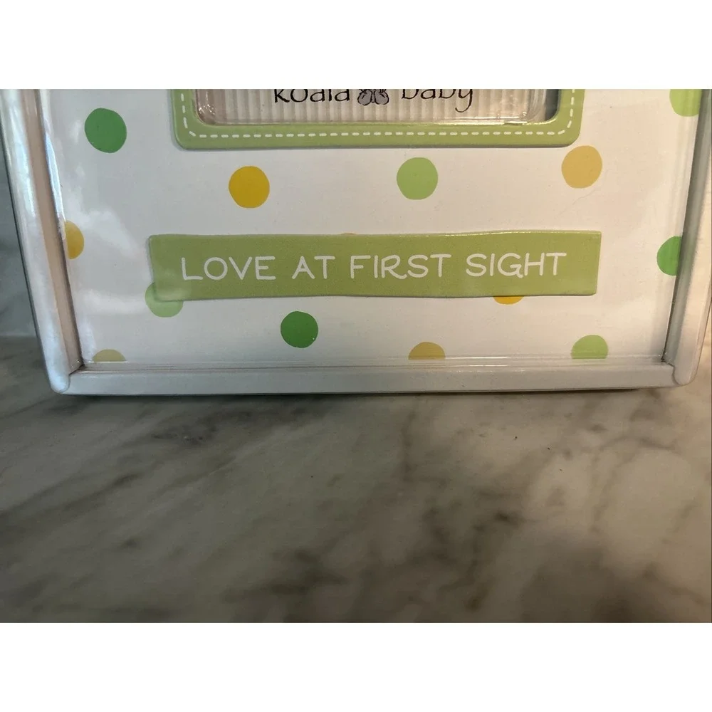 2 Baby Sonogram Picture Frames Love‎ at First Sight Baby Ultrasound Photo